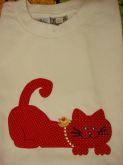Camiseta Infantil Gatinha