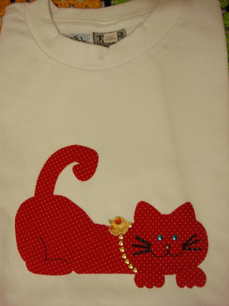 Camiseta Infantil Gatinha